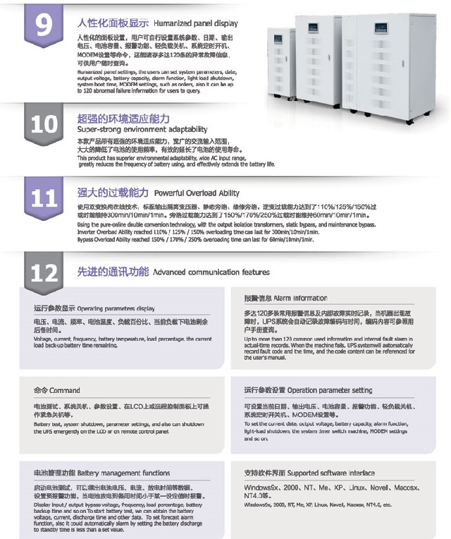 宝星海UPS电源PROSTAR海王星系统工业型UPS