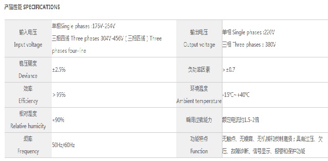 鸣川交流稳压器DJW/SJW系列精密净化