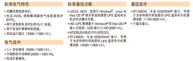 索克曼UPS电源SOCOMEC高频机Netys RT系列1100-11000VA UPS电源