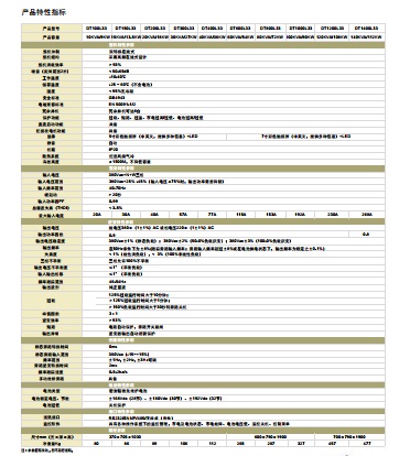 捷益达UPS电源jeidar三相IGBT整流DT系列(10-140KVA)