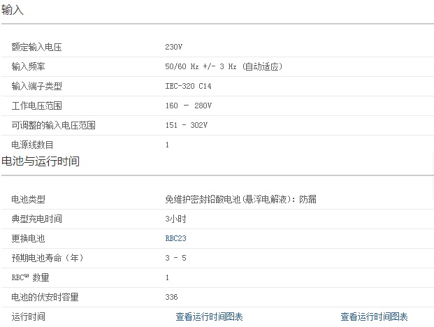 APC SUA1000B2ICH UPS电源