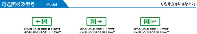 宏宇集中电源消防应急标志灯HY-BLJC-2LRE II 1.5W/T