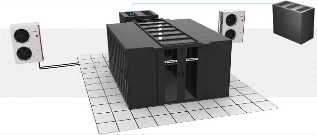 罗格朗微模块/模块化/一体化机房冷通道数据中心