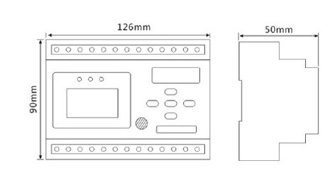 浙江西默XM-XFDY-2VI型电压/电流传感器(液晶显示)