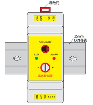 迈世机房动力环境监控区域漏水检测仪OM-LDA-B801