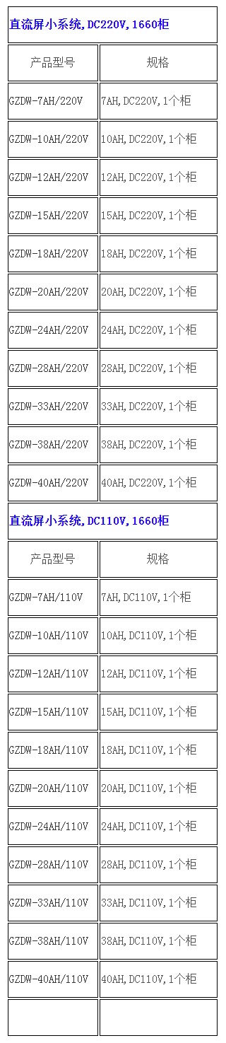 恒国直流屏HG立式小系统电源