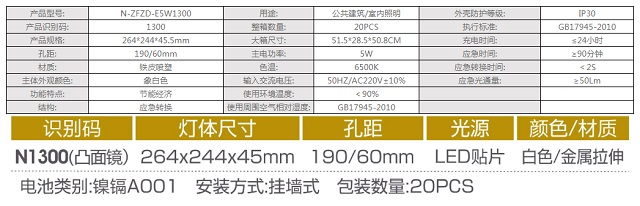 拿斯特椭圆塑料头双头灯(凸面镜)-自电自控系列光世界
