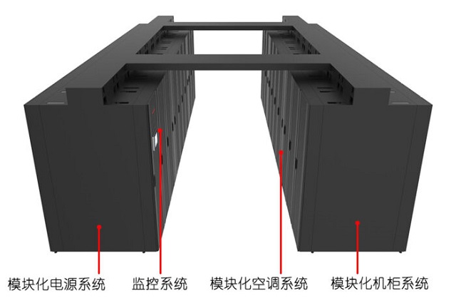 美世乐室风双排微模块数据机房定制型方案