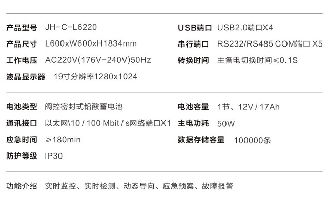 金弘应急照明控制器L6220