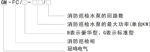 冠鸣一控二自动消防巡检柜