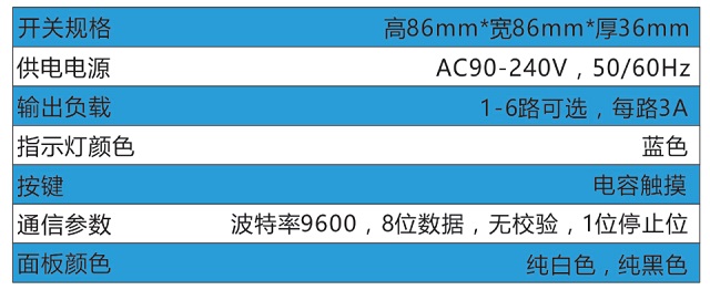 东方阳光DFYG-5075系列智能灯控开关